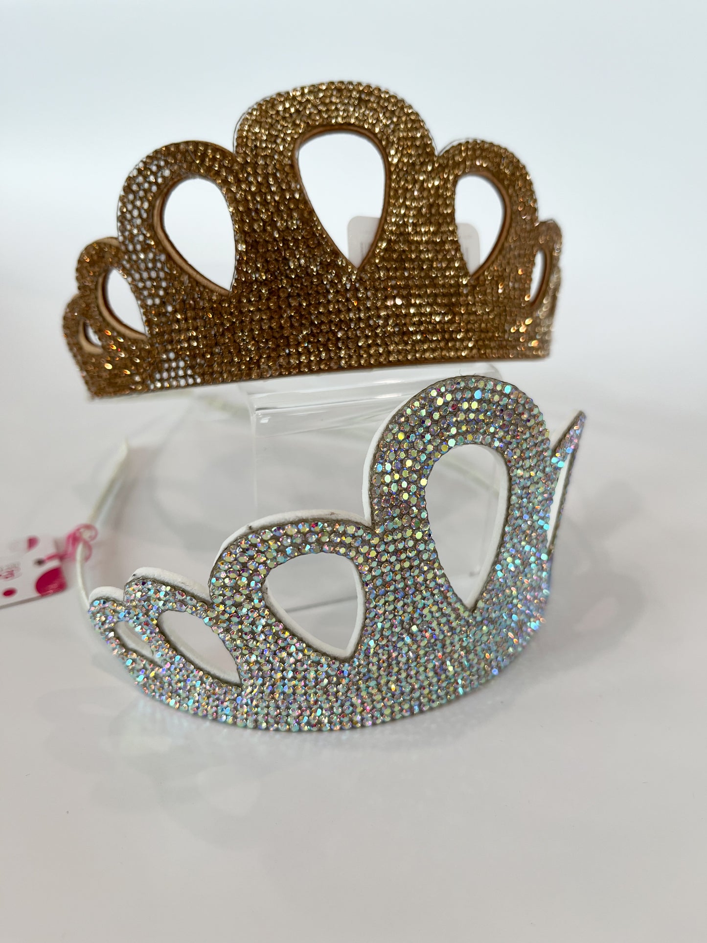 Rhinestone Crown Headband (Silver or Gold!) - Magpies Paducah