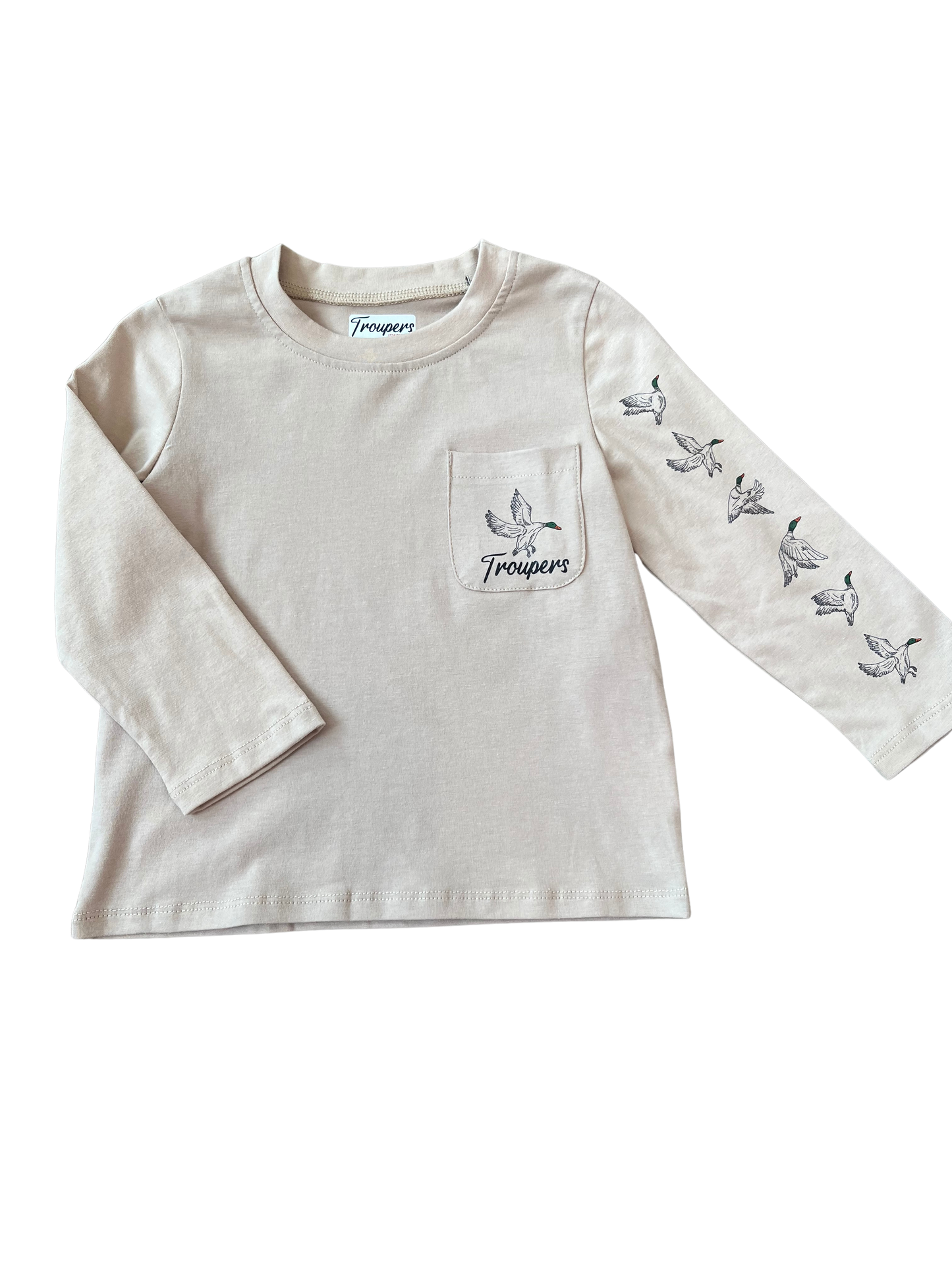 Long Sleeve Ace T-Shirt, Duck