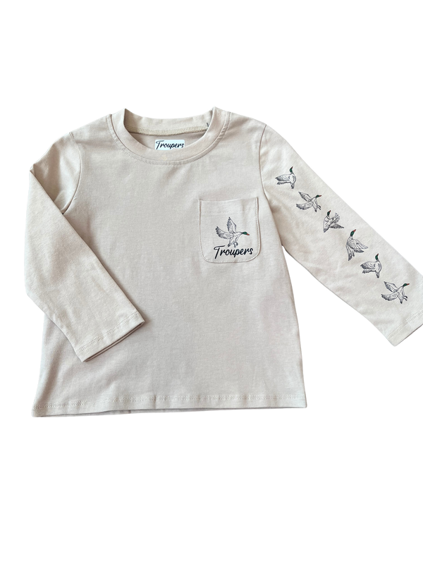 Long Sleeve Ace T-Shirt, Duck