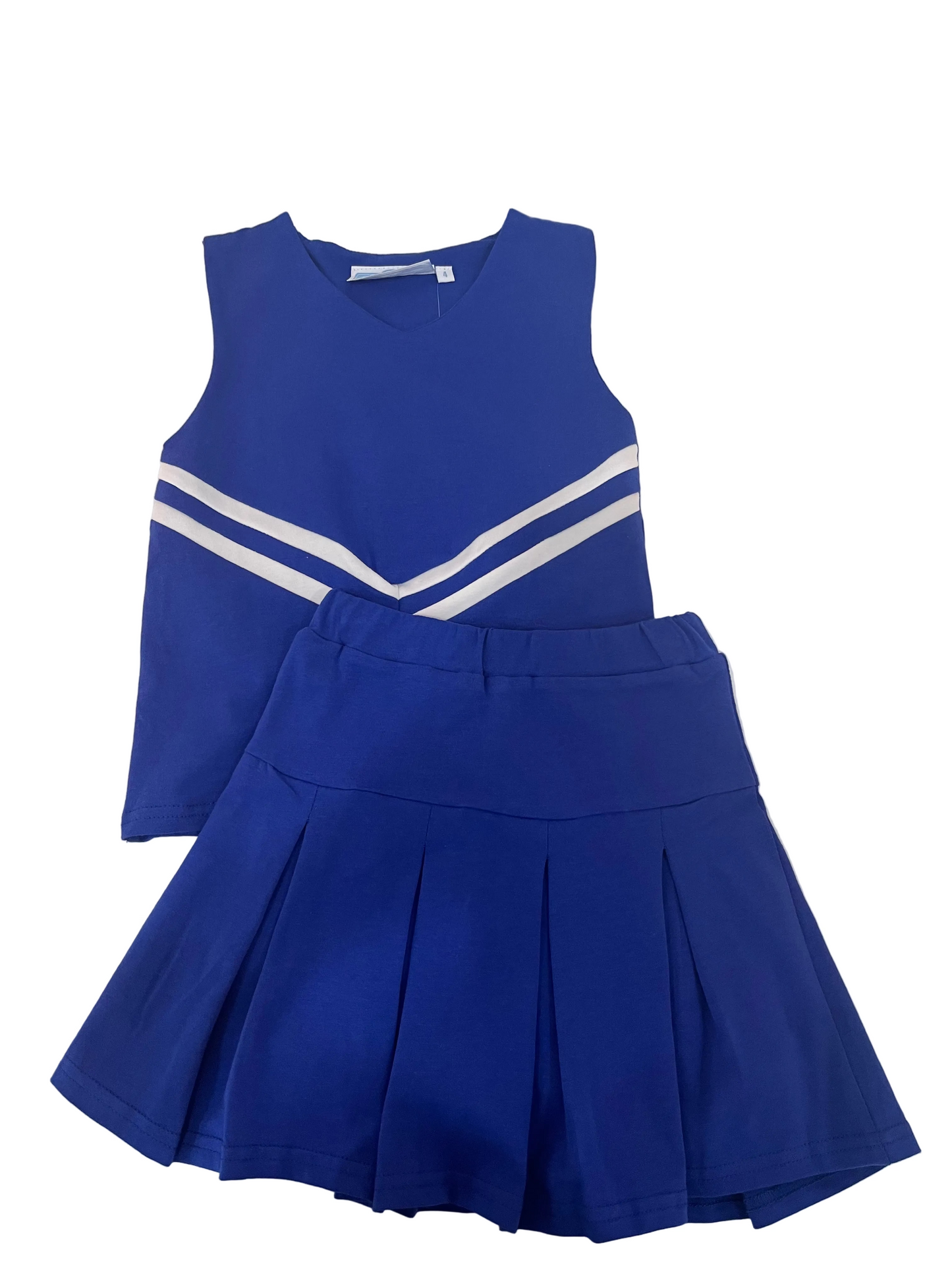 Cheer Uniform Set, Royal Blue