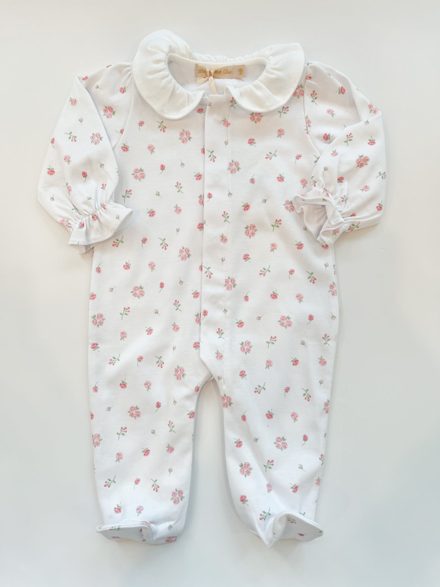 Collared Footie, Tiny Rosebud