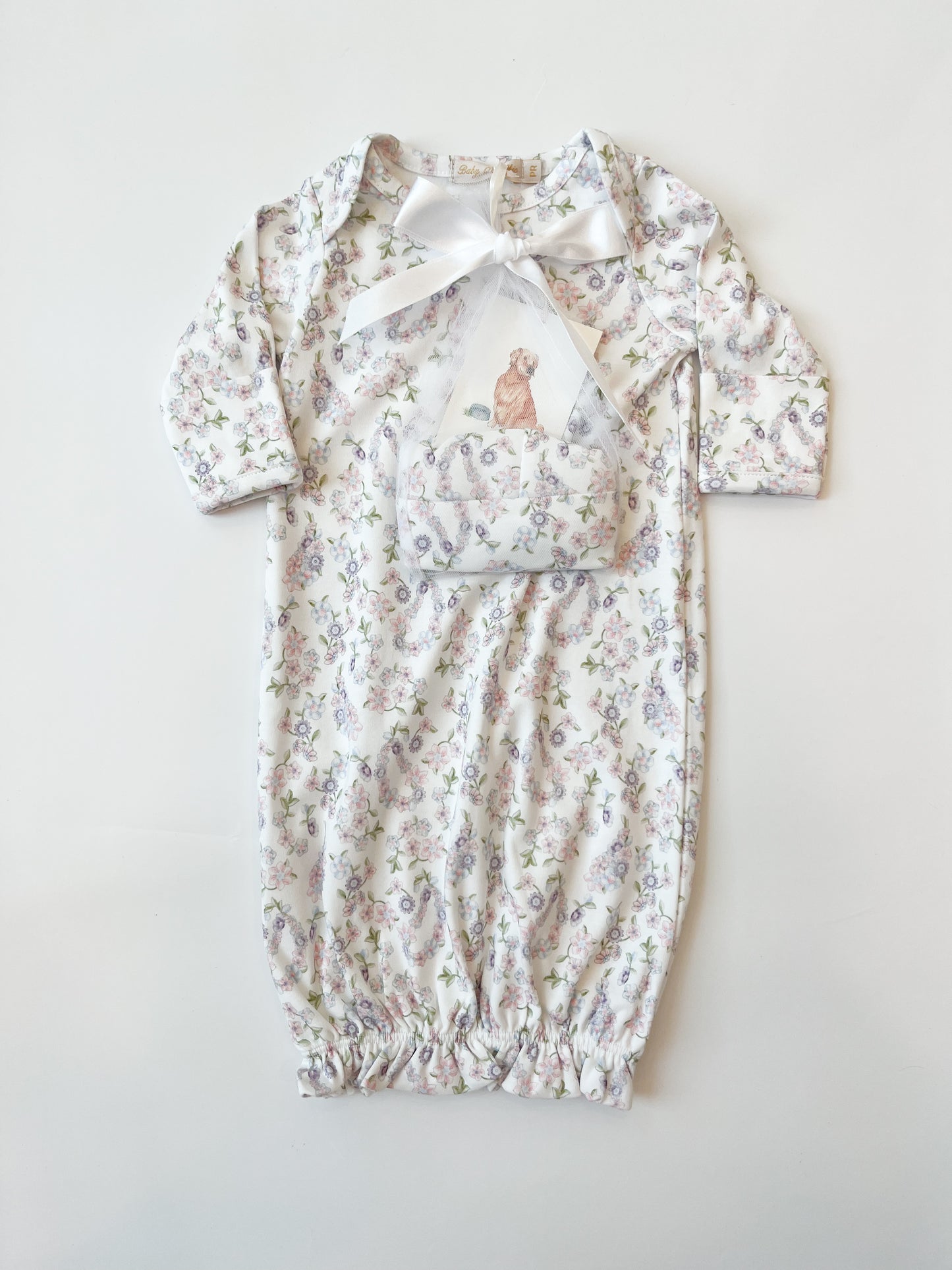 Gown + Hat Set, Paisley Romance