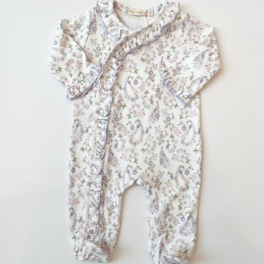 Ruffled Footie, Paisley Romance