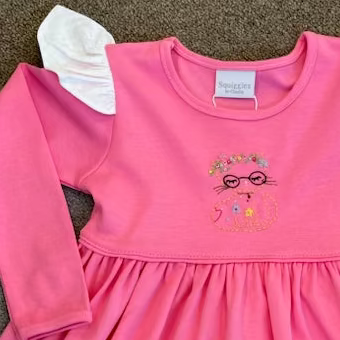 Witty Kitty Dress - Magpies Paducah