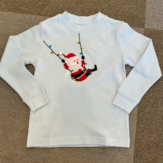Swinging Santa Crewneck - Magpies Paducah