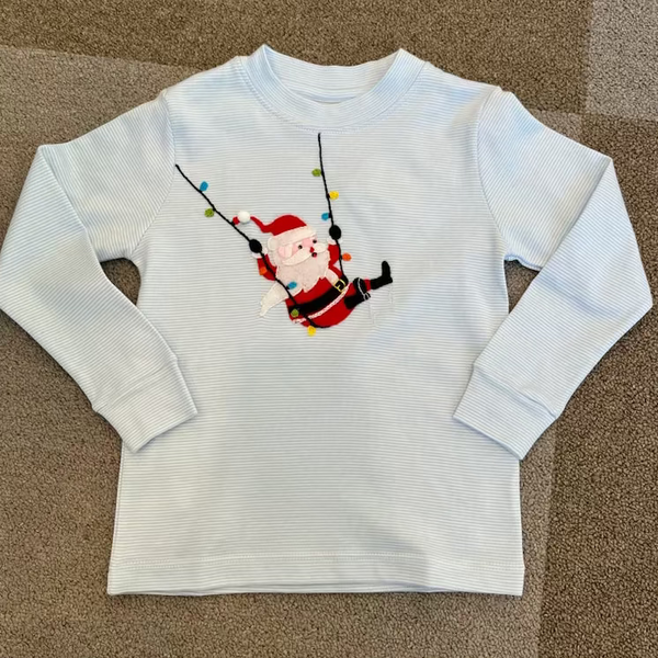 Swinging Santa Crewneck - Magpies Paducah