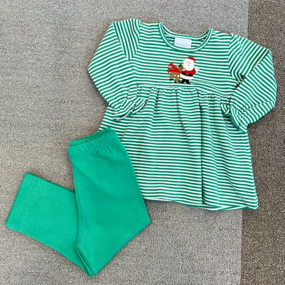 Rudolph & St. Nick Top + Legging Set - Magpies Paducah