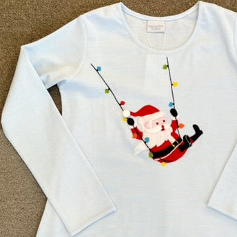 Swinging Santa Dress - Magpies Paducah