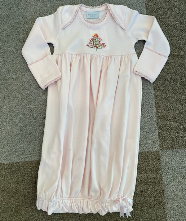 Mini Holiday Holly Gown - Magpies Paducah