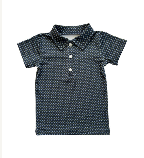 Kyle Polo, Navy Geometric - Magpies Paducah