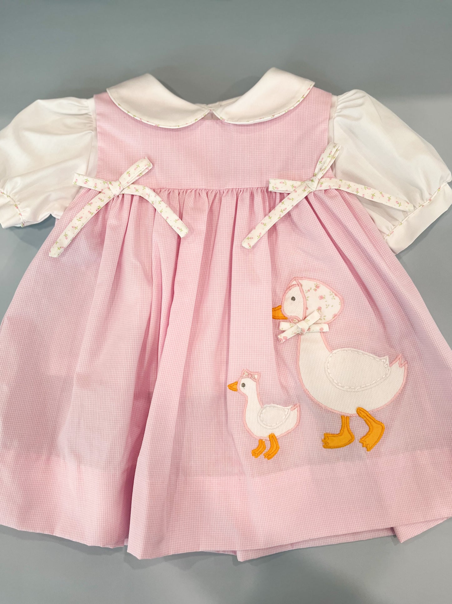 Pink Duck Dress - Magpies Paducah