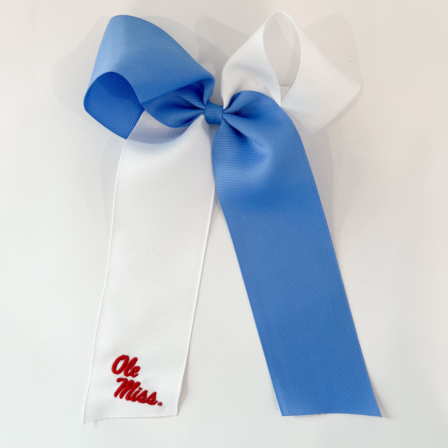 King 2Tone Ole Miss Bow w/ Tails