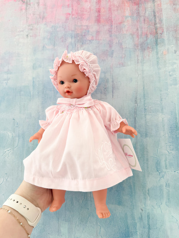 Aubrey 10" Bonnet Doll, Pink Dress - Magpies Paducah