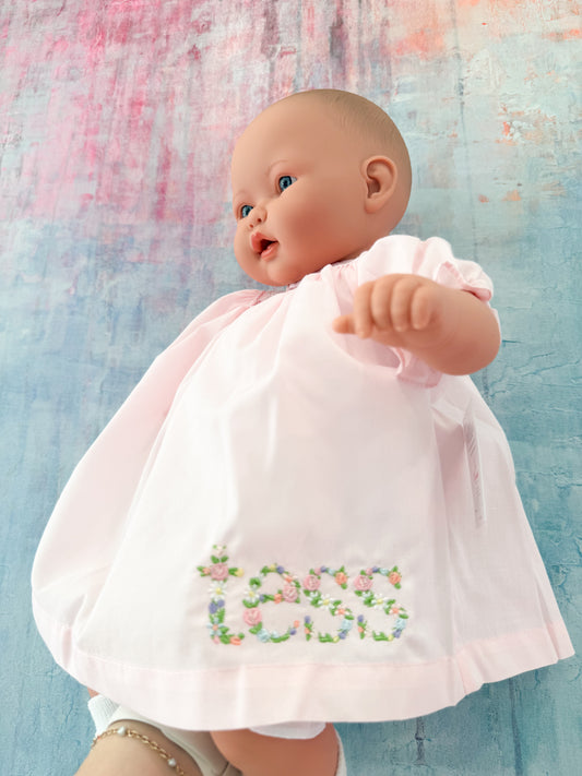 Chloe 18" Blue Eyed Doll (Embroidery Included) - Magpies Paducah