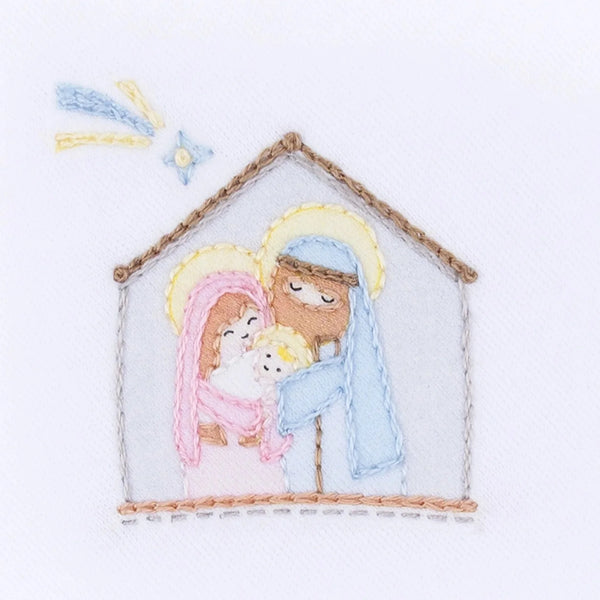 Little Manger Gathered Gown