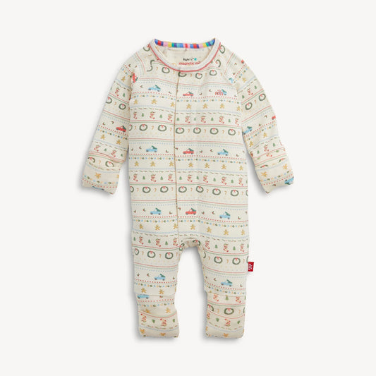 Magnetic Convertible Coverall, Traditional Christmas