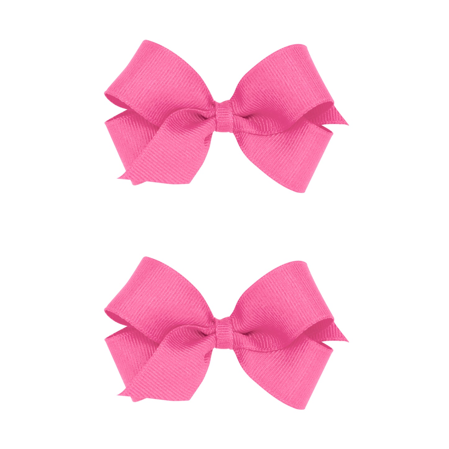 Mini Bow Pair, Hot Pink - Magpies Paducah