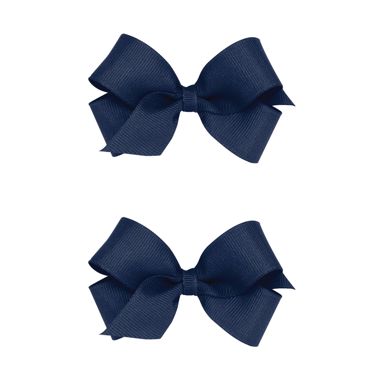 Mini Bow Pair, Navy - Magpies Paducah