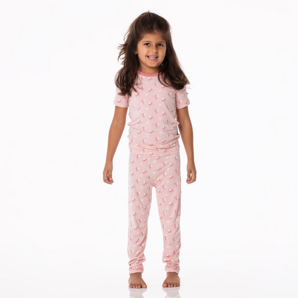 Short Sleeve PJ Set, Baby Rose Tooth Fairy - Magpies Paducah