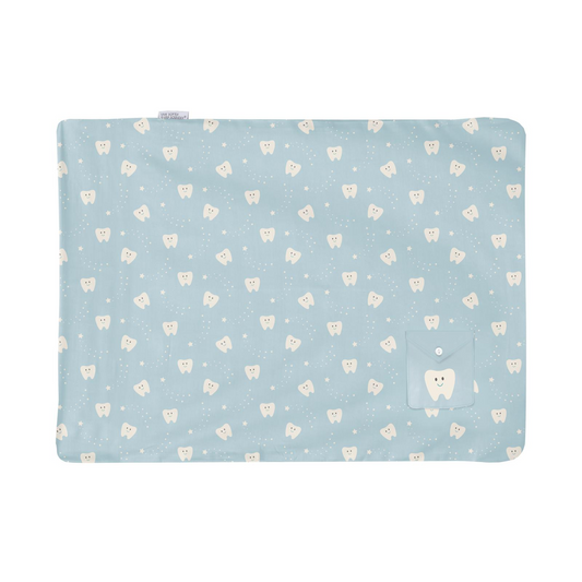 Copy of Foldover Pillowcase w/ Tooth Pouch, Sky Tooth Fairy - Magpies Paducah