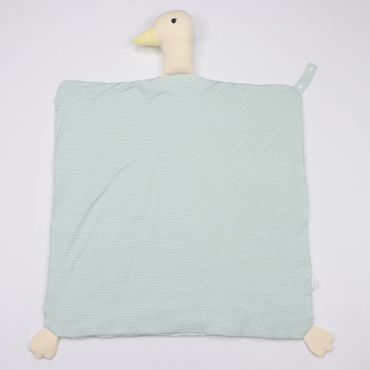 Duck Lovey, Pistachio Mini Stripe