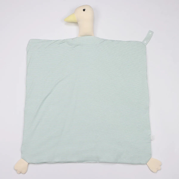 Duck Lovey, Pistachio Mini Stripe