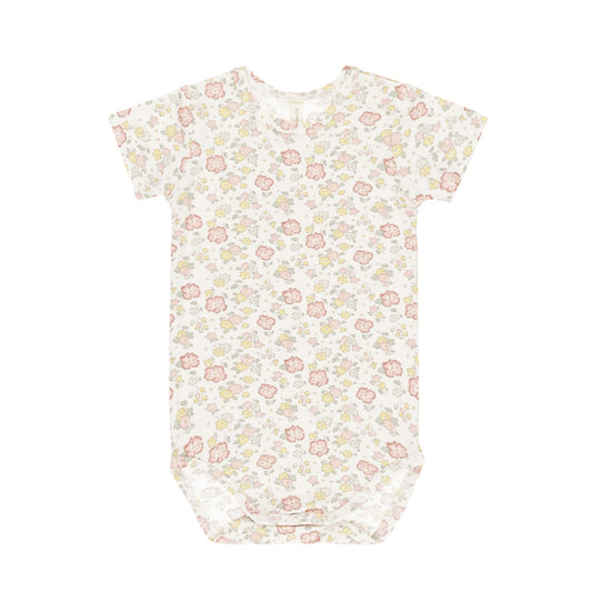 BAMBOO SHORT SLEEVE BODYSUIT || BLOOM