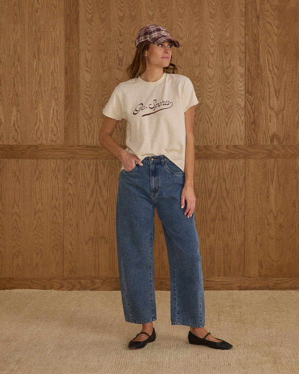 Women's Barrel Pant, Indigo Denim - Magpies Paducah