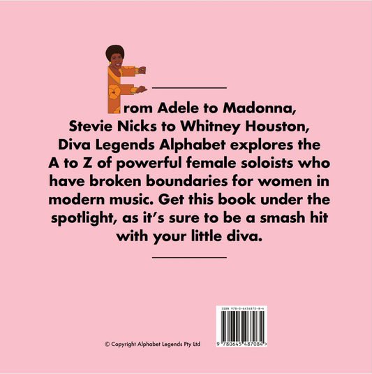 Diva Legends Alphabet Book - Magpies Paducah