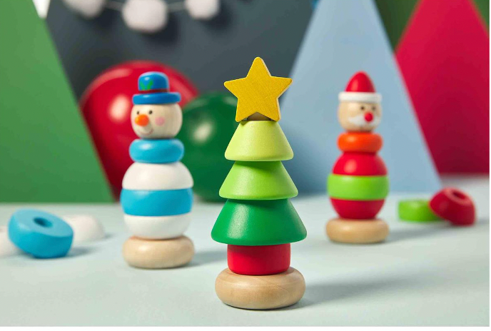 Christmas Stacker Toys (3 Styles!) - Magpies Paducah