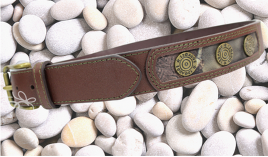 Boys Belt with Camo Shotgun Shell - Magpies Paducah