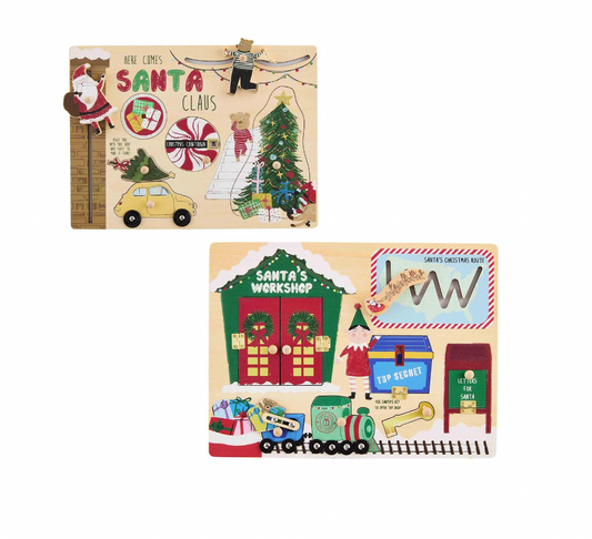 Christmas Busy Board Puzzle (2 Styles!) - Magpies Paducah