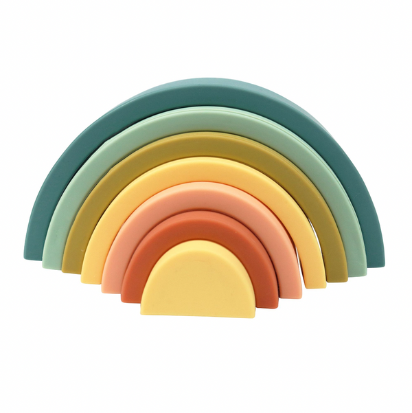 Silicone Rainbow Stacker (2 colors!) - Magpies Paducah