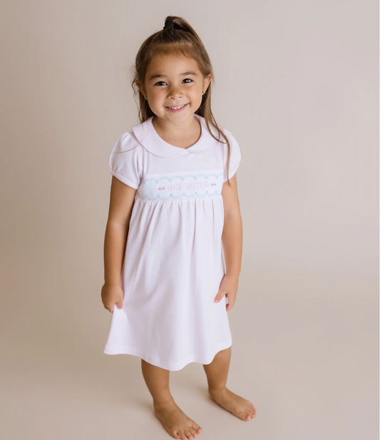 'Big Sister' Dress w/ bloomers - Magpies Paducah