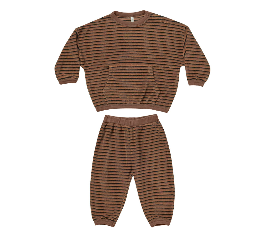 Relaxed Set, Retro Stripe - Magpies Paducah