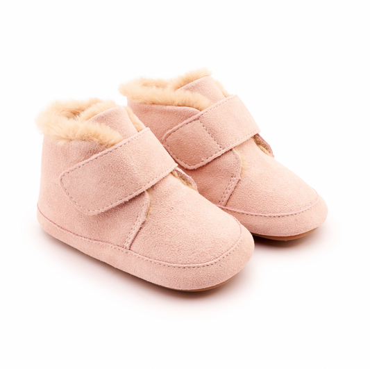 Shloofy, Powder Pink Suede - Magpies Paducah