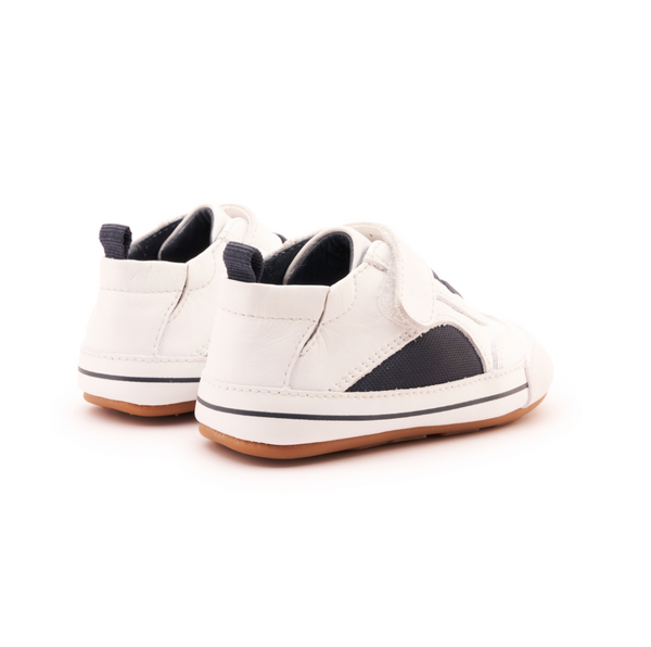 Meshy Sneaker, Navy/Snow - Magpies Paducah