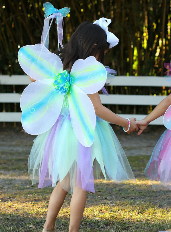 Green Butterfly Dress, Wings & Wand - Magpies Paducah