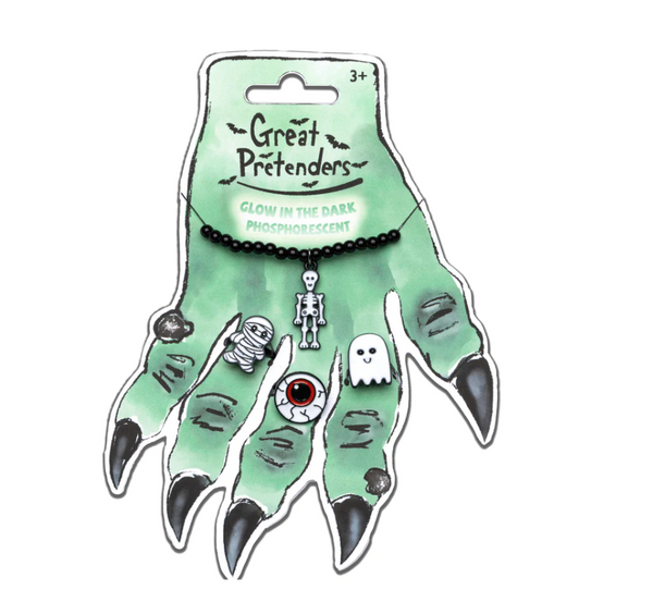 Witch Hand Ring Card w/ Bracelet - Magpies Paducah