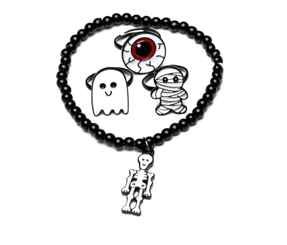 Witch Hand Ring Card w/ Bracelet - Magpies Paducah