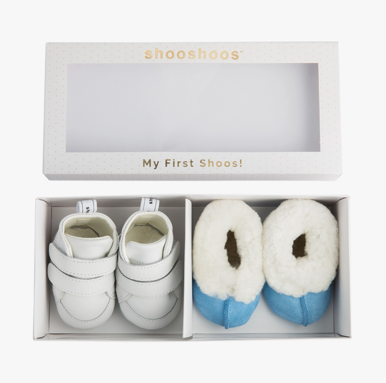 Newborn Shoe Gift Set, Boy - Magpies Paducah