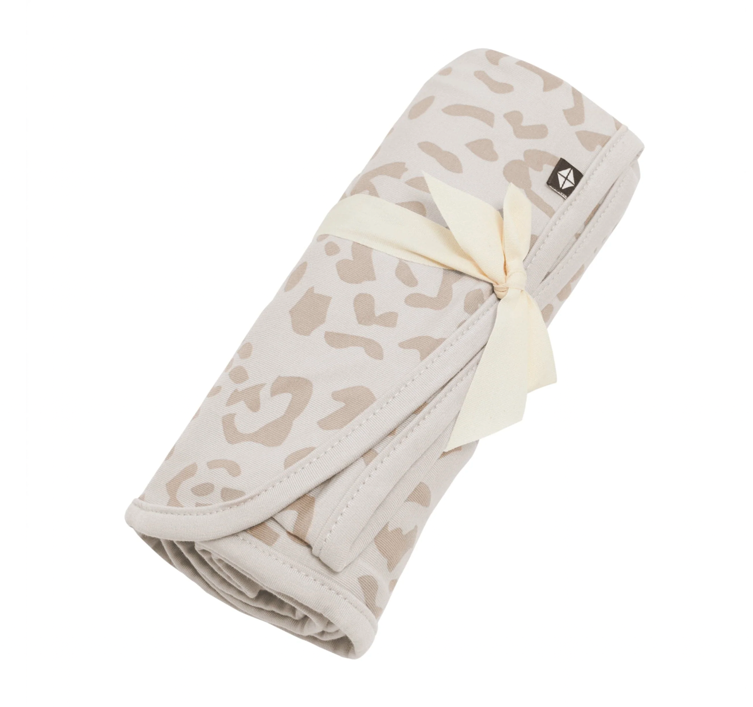 Swaddle Blanket, Oat Leopard - Magpies Paducah