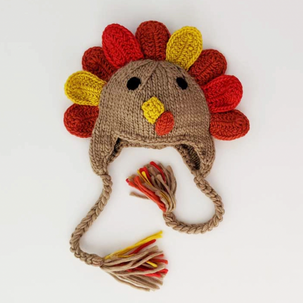 Turkey Earflap Beanie Hat - Magpies Paducah