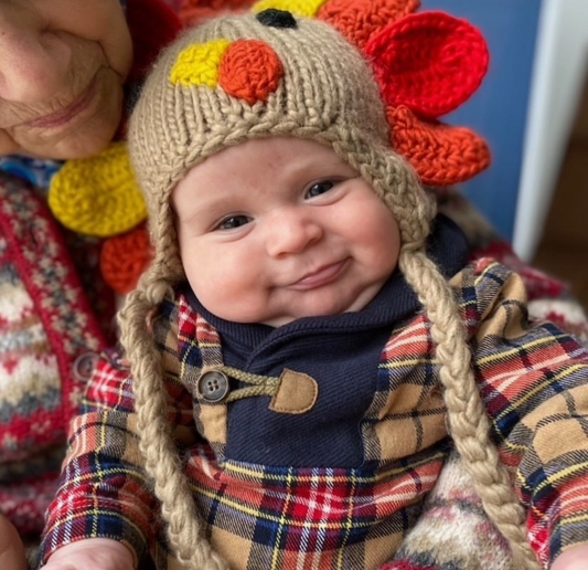 Turkey Earflap Beanie Hat - Magpies Paducah