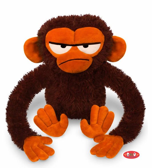 Grumpy Monkey Soft Toy - Magpies Paducah