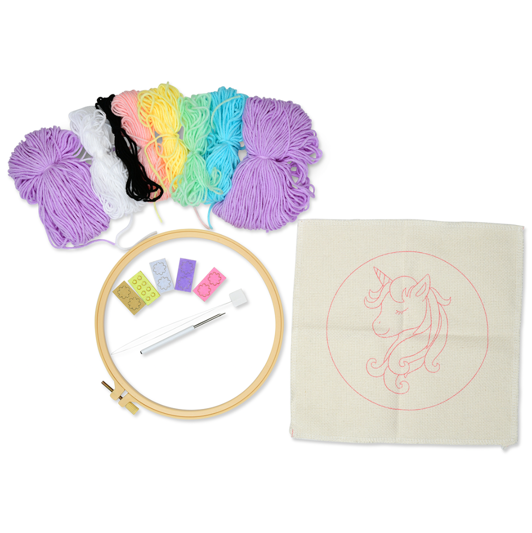 Unicorn Punch Needle Kit - Magpies Paducah