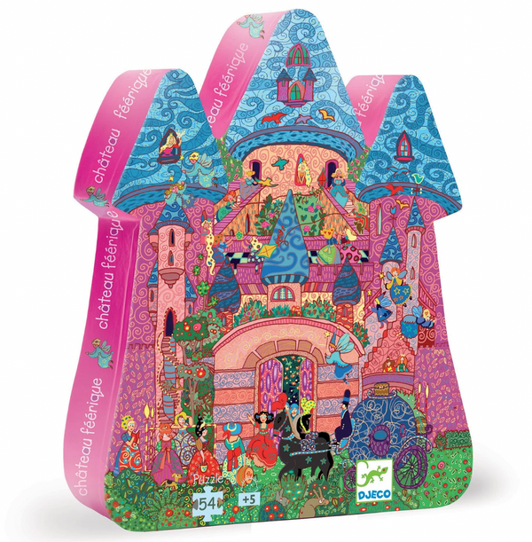 The Fairy Castle 54pc Silhouette Puzzle - Magpies Paducah
