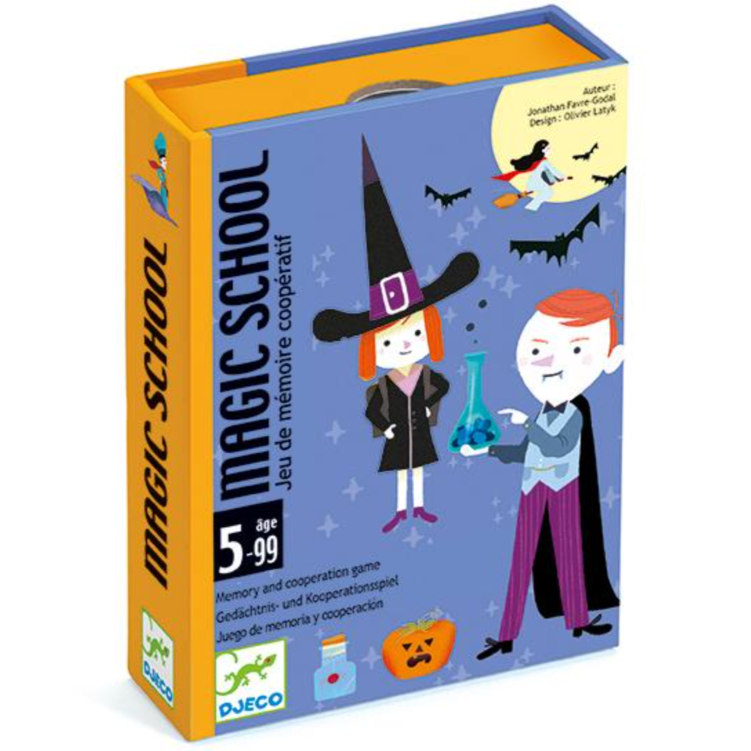 Magic School Memory and Cooperation Card Game