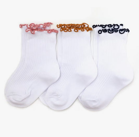 Recess Lettuce Trim Midi Sock 3-Pack - Magpies Paducah
