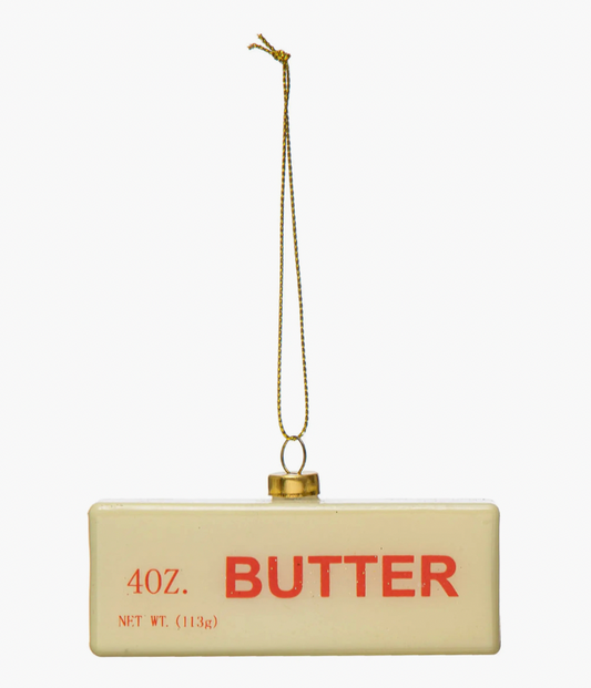 Glass Butter Ornament - Magpies Paducah